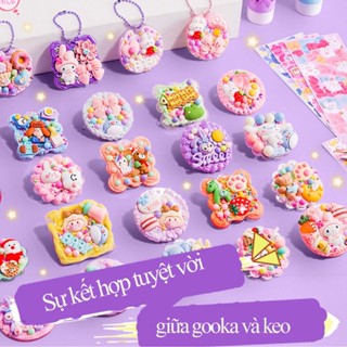 Goo Card สติกเกอร์เจลครีม ติดทนนาน ไม่ซีดจาง DIY