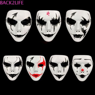 Back2life หน้ากากคอสเพลย์สยองขวัญ แบบเต็มหน้า สําหรับเด็กผู้ชาย และผู้หญิง