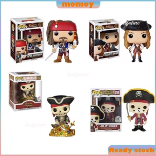 ใหม่ ฟิกเกอร์โจรสลัด Funko Pop Pirates of The Caribbean 5 Jack Sparrow Elisabeth ของเล่นสําหรับเด็ก