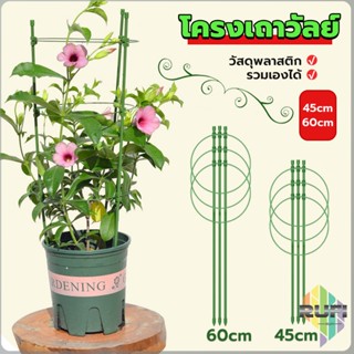 RUFI โครงเถาวัลย์ เสามะเขือเทศ โครงปลูก อุปกรณ์สำหรับพืชไม้เลื้อย 45cm 60cm plant trellis