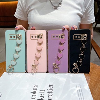 เคส Samsung Note 8 เคสโทรศัพท์ รูปหัวใจ โซ่ กันกระแทก