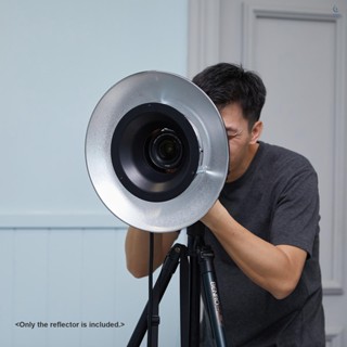 Godox RFT-25S แผ่นสะท้อนแสง พร้อมแหวนเงิน สําหรับ Godox R200