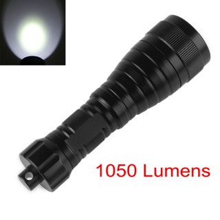 ไฟฉายดําน้ํา 1050 Lm U4 LED กันน้ํา พลังงานสูง 150 เมตร