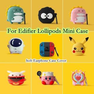 【imamura】เคสหูฟัง แบบนิ่ม ลายการ์ตูน สําหรับ Edifier Lollipods Mini