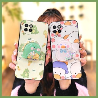 Dirt-resistant TPU Phone Case For Itel S23/S665L Cartoon Soft Case glisten Silicone Cute Back Cover Anti-dust Fashion Design