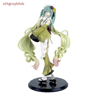 Sthb โมเดลฟิกเกอร์ PVC อนิเมะ Hatsune Miku ไอศกรีมมัทฉะ สําหรับเก็บสะสม