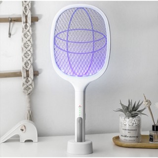 Xiaomi Youpin ไม้ตียุงไฟฟ้า ได้ การควบคุมศัตรูพืช Mosquito Killer ชาร์จ USB เซฟตี้ ไม้ช๊อตยุง คุณภาพสูง พร้อมแท่นชาร์จ