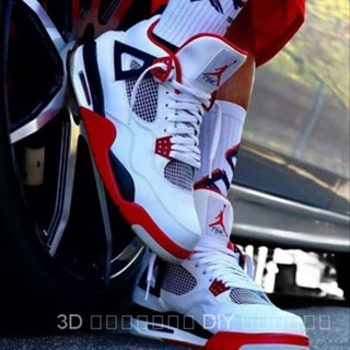 Nike Air Jordan 4 Launch 2023 รองเท้าบาสเก็ตบอล คุณภาพสูง สําหรับผู้ชาย