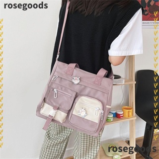 Rosegoods1 กระเป๋าสะพายไหล่ กระเป๋าถือ แฟชั่นสําหรับสตรี