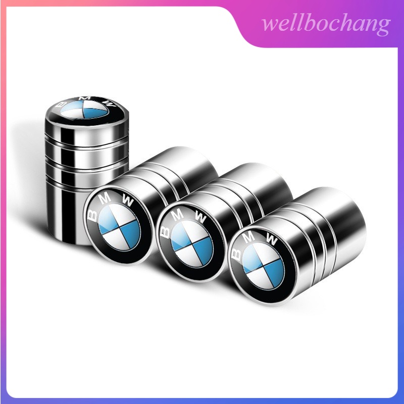 ชุดสําหรับ BMW ก้านวาล์วสําหรับ BMW BMW 4 ชิ้นโลหะล้อรถยางวาล์ว stem สําหรับ BMW X1 X3 M3 M5 X1 X5 X