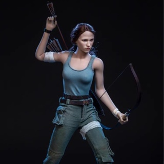 9.9 เหนื่อยมากพร้อมส่ง ฟิกเกอร์ GTtoys 1/6 GT001 The Explorer Tomb Explorer Laura (ไม่มีตัว) LCMR