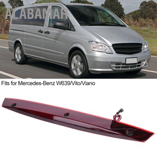 ALABAMAR ออโต้คาร์ไฟเบรกสูงโคมไฟหยุดสูงเหมาะสำหรับ Mercedes Benz W639 Vito Viano