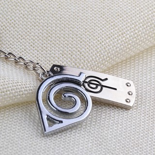 Naruto Konoha Logo Metal Key Ring Key Chain Fashion Clearance sale