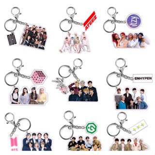 BTS Keychain Double Sided Charm Keyring Decoration Clearance sale