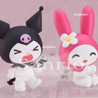 โมเดลฟิกเกอร์ Sanrio Nendoroid Kuromi My Melody Change Face ของเล่นสําหรับเด็ก