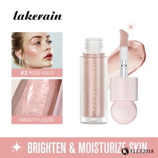 Lakerain Liquid Body Highlighter For Beachy Gloss Body Illuminating Cream 【elle20181_th】