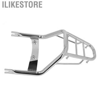 Ilikestore Rear Luggage Rack Cargo Carrier Chrome Plated for Motorcycle