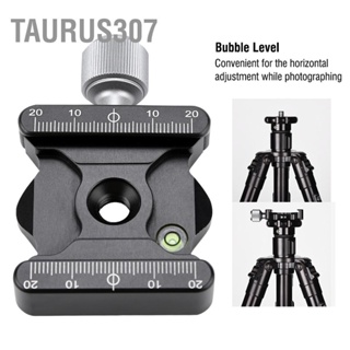 Taurus307 DE-50 อลูมิเนียมอัลลอยด์ Quick Release Plate Clamp Camera Mount Adapter 3/8"