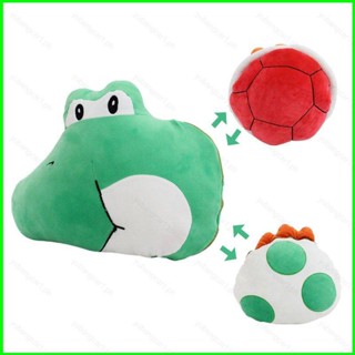 หมอนตุ๊กตานุ่ม รูปการ์ตูน Super Mario Flip Yoshi Egg Paratroopa เหมาะกับของขวัญ ของเล่นสําหรับเด็ก