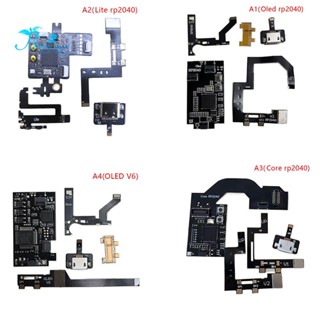 ใหม่ หน่วยความจําแฟลช อัพเกรด อุปกรณ์เสริม สําหรับเกมคอนโซล NS OLED Lite Core OLED V6 Core Chip Rp2040 1 ชุด