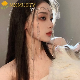 Mxmusty ใหม่ กิ๊บติดผม ประดับลูกปัด ทรงหยดน้ํา สไตล์จีนย้อนยุค สําหรับผู้หญิง