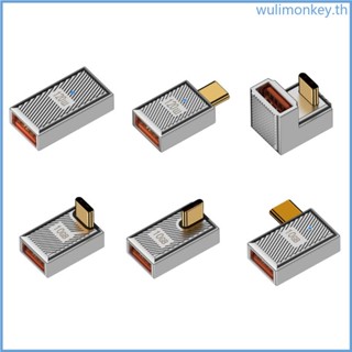 Wu อะแดปเตอร์ชาร์จ USB Type C ตัวผู้ เป็น USB 3 0 ตัวเมีย 10Gbps