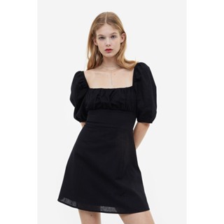 H&amp;M  Woman Puff-sleeved dress 1139144_1