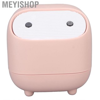 Meyishop Mini Trash Can Cute Makeup Desktop Waste  Small Office Countertop