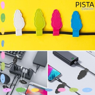 Pista อุปกรณ์เสริมฉลากจัดการสายเคเบิลไฟฟ้า 5 ชิ้น