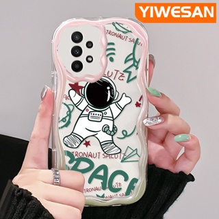 เคสโทรศัพท์มือถือแบบนิ่ม ใส กันกระแทก ลายการ์ตูนนักบินอวกาศ สําหรับ Samsung galaxy A22 4G A22 5G M22 A21s A23 A24