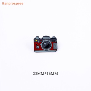 Hanprospree&gt; เข็มกลัดโลหะผสม รูปการ์ตูนกล้อง สร้างสรรค์ เครื่องประดับ สําหรับผู้หญิง