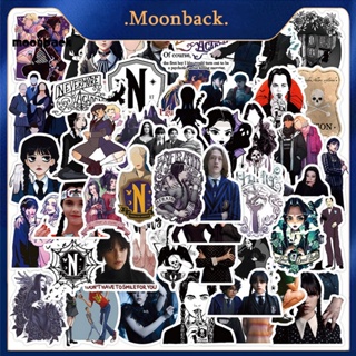 &lt;moonback&gt; สติกเกอร์กราฟฟิตี้ ความหนืดสูง สําหรับตกแต่งสเก็ตบอร์ด TV Series สมุดภาพ 100 ชิ้น