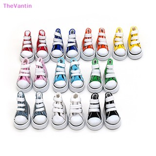 Thevantin รองเท้าผ้าใบลําลอง ขนาดมินิ 3.5ซม. สําหรับตุ๊กตารัสเซีย 1/6 BJD เหมาะกับการเต้นรํา