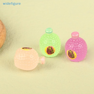 Widefigure โคมไฟเรซิ่น รูปขวดไวน์ ขนาดเล็ก แฮนด์เมด DIY สําหรับตกแต่งรถยนต์