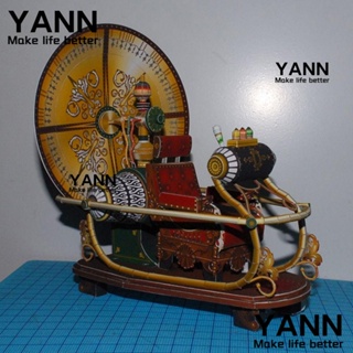 Yann1 โมเดลกระดาษ ทรงลูกบาศก์|โมเดลของเล่น งานฝีมือ สวยหรู DIY