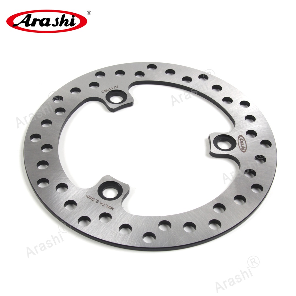 ARASHI 186 มม.รถจักรยานยนต์ CNC ด้านหลังดิสก์เบรกดิสก์โรเตอร์สําหรับ HONDA RS125 RS125GP RS250R/ NSF