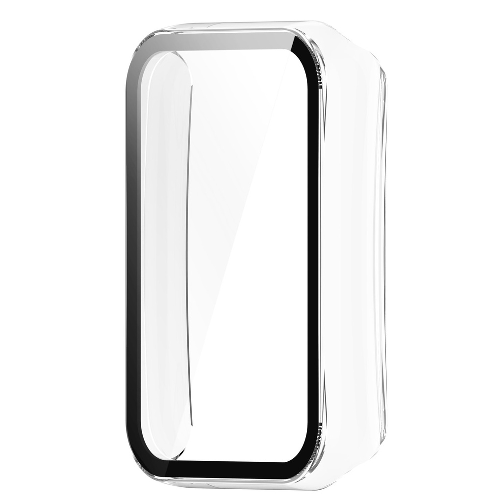 สําหรับ OPPO Band 2 เคสพีซี แบบแข็ง กระจกนิรภัย ป้องกันหน้าจอ ฝาครอบป้องกันเต็มรูปแบบ