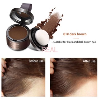 CYREAL Maycheer Hair Shadow Hair Line Powder Hair Modification Quick Hair Puff Trace Hairline Artifact Not Decolorizing Shaded Powder Hair Makeup Repair Volume