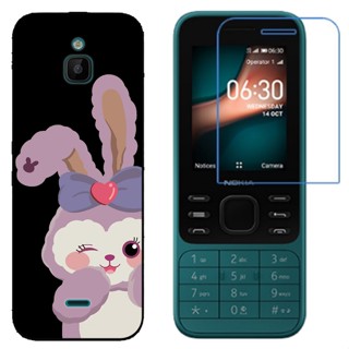 เคสโทรศัพท์ซิลิโคน TPU แบบนิ่ม ป้องกันกระแทก ลายการ์ตูนนาโน สําหรับ Nokia 6300 4G