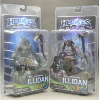 Neca โมเดลฟิกเกอร์ PVC รูป Heroes of The Storm Sylvanas Tyrael Illidan NOVA Raynor สําหรับเก็บสะสม