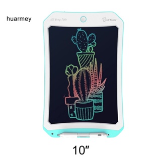 Huarmey แผ่นบอร์ดวาดภาพกราฟฟิตี้ หน้าจอดิจิทัล LCD ขนาด 8.5 นิ้ว 10 นิ้ว สําหรับเด็ก