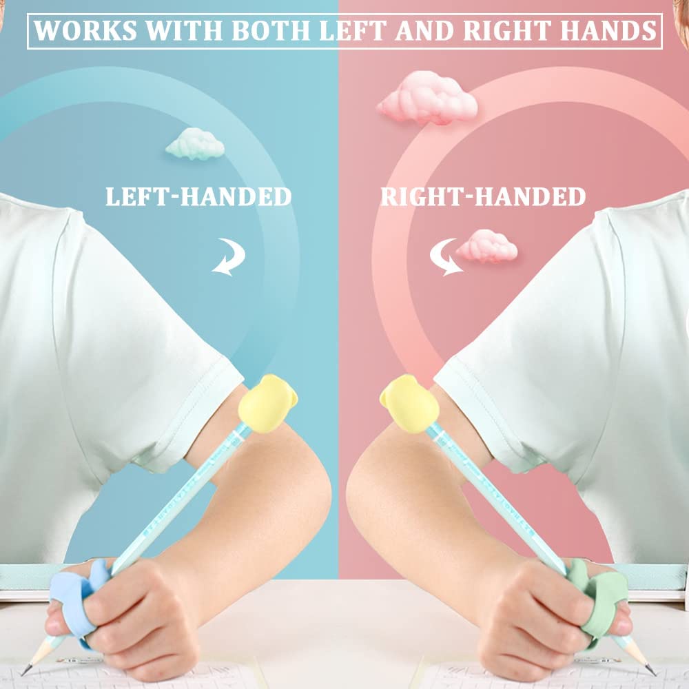 ปลอกสวมนิ้ว จับดินสอ ปากกา ปรับท่าทาง สําหรับเด็ก 1 คู่ - รูปที่ 6