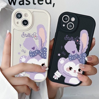 เคสโทรศัพท์หนัง ซิลิโคนนิ่ม TPU กันรอยเลนส์กล้อง ลายการ์ตูนกระต่ายน่ารัก สําหรับ Samsung A23 A32 A52 A52s A53 5G S20 S21 S22 S23 Plus Ultra FE | Xmd 210