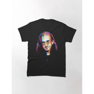 เสื้อยืดคอกลม เสื้อยืดผ้าหนา ผ้านุ่ม Geddy Lee  Classic T-Shirt 823198988267454514