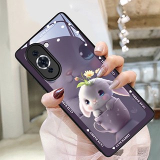 Dmy เคสโทรศัพท์มือถือกระจกนิรภัย ลายกระต่ายน่ารัก สําหรับ huawei nova 10 pro 10se 9se 9 8i 8 5T 4e 3 3i Y70 Y61 Y90 2i 2 lite Y9 Prime 2019 Y7A Y6P Y7 pro Y6