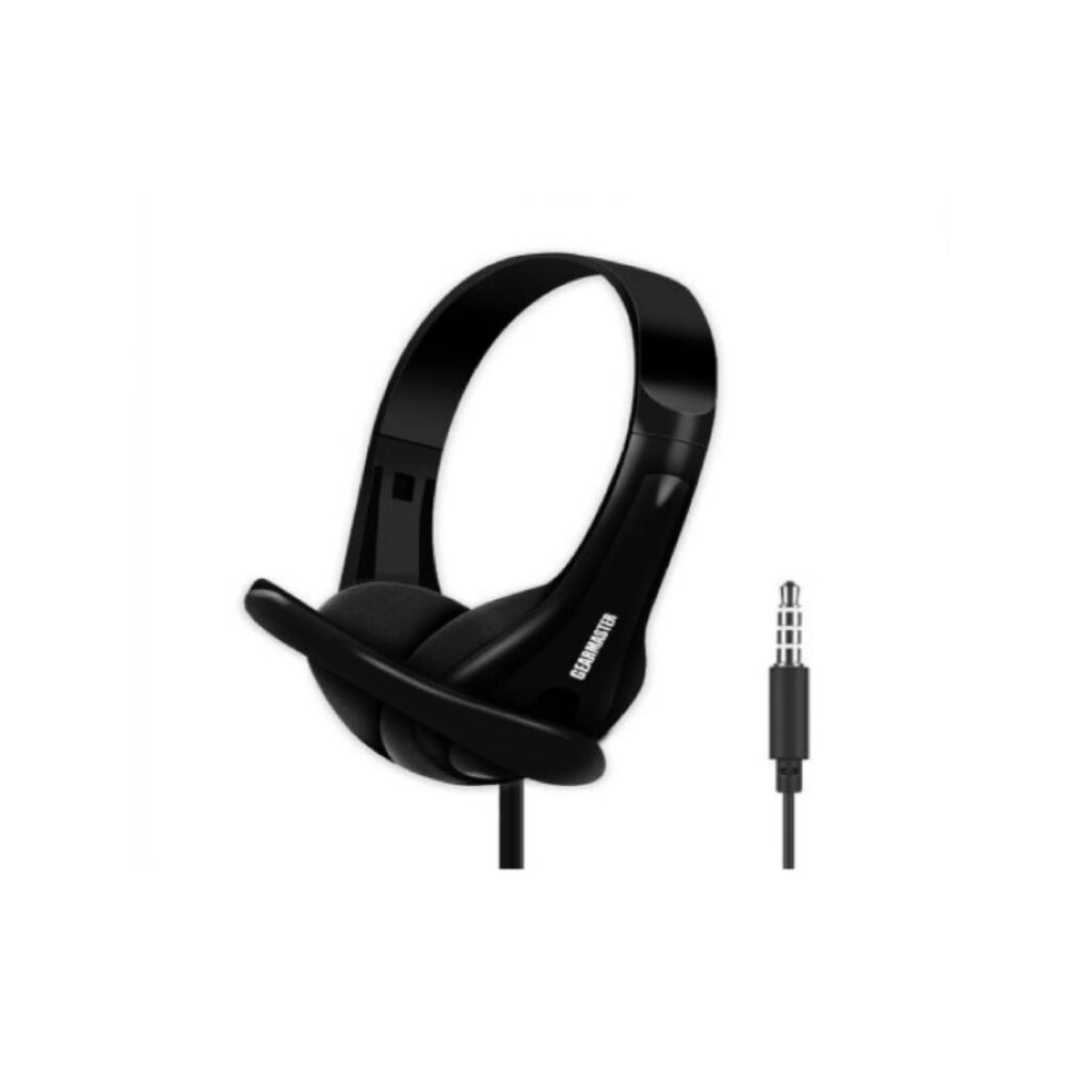หูฟังครอบหู Gearmaster รุ่น GMH-09 ช้เพื่อฟังเพลง/สนทนาทางอินเตอร์เน็ตจากเครื่องคอมพิวเตอร์ โน๊ตบุ๊ค