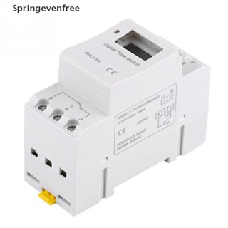 Spef THC15A สวิตช์รีเลย์ตั้งเวลาดิจิทัล อิเล็กทรอนิกส์ 220V 12V 24V 110V FE