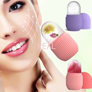 CYREAL Face Roller Cool Ice Roller Massager Skin Lifting Tool Face Lift Massage Pain Relief Face Skin Care Ice Massage Cups สะดวกผ่อนคลายปรับปรุงผิวบรรเทา