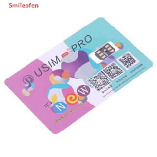 [Smileofen] ใหม่ ซิมการ์ดปลดล็อก USIM สําหรับ IP11-14 All-Series U-SIM