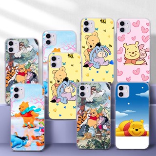 เคสโทรศัพท์มือถือแบบนิ่ม TPU ใส ลายวินนี่ เดอะ พูห์ น่ารัก 53WES สําหรับ Samsung S10 S10E S20 Fe Lite S20 Ultra S21 Plus